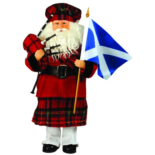 Santas Workshop 9329 15 in Scottish Santa