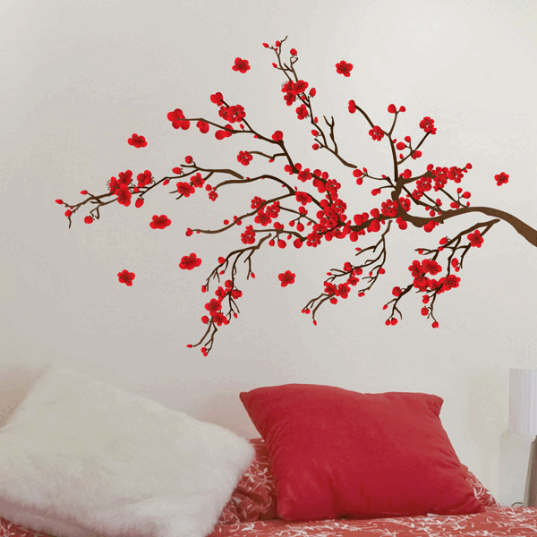 crearreda cR-58105 Red Ramage Wall Decals