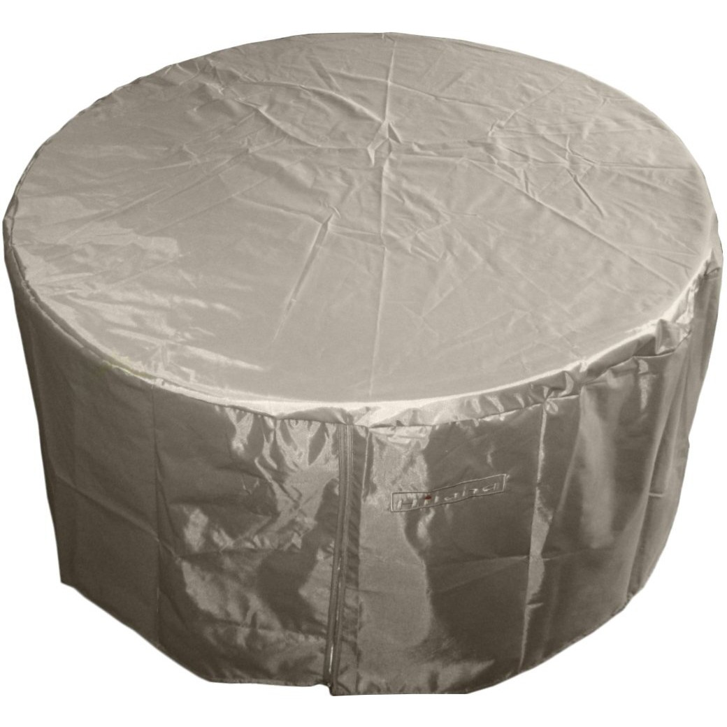 AZ Patio Heaters HLI-F-RcVR Hiland Round Heavy Duty Waterproof Propane Fire Pit cover