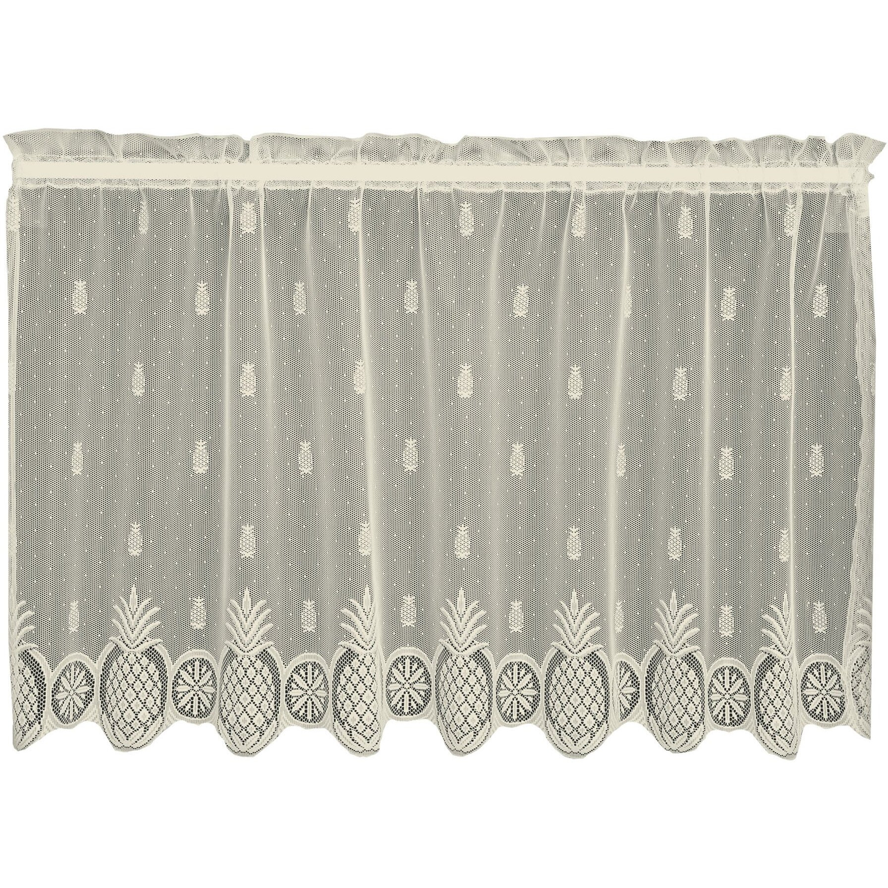 Heritage Lace 7270E-6030 60 x 30 in Welcome Tier  Ecru