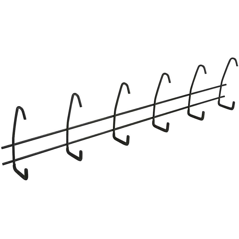 National Hardware 7180268 Long Handle Hanger Storage Systems  Black Finish