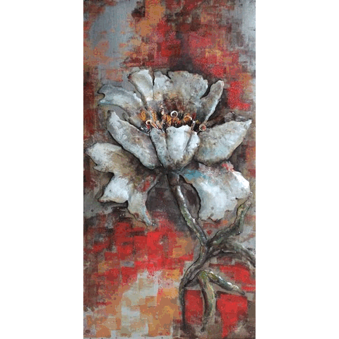 Empire Art Primo Mixed Media Sculpture - garden Rose 1