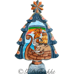 gDeBrekht 588044 Noahs Ark Tree Figurine- Medium