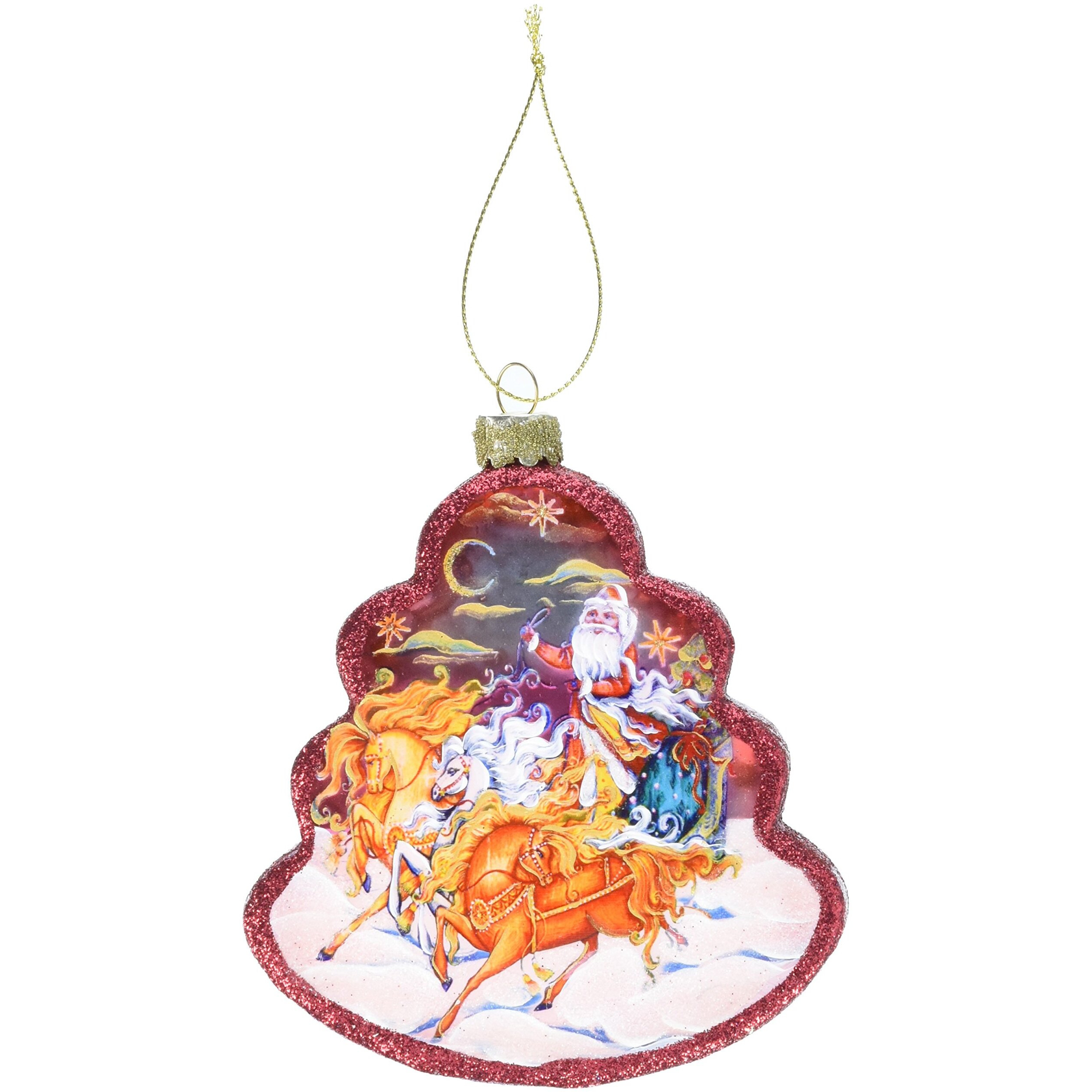 gDeBrekht 762-018 Troika Tree glass Ornament