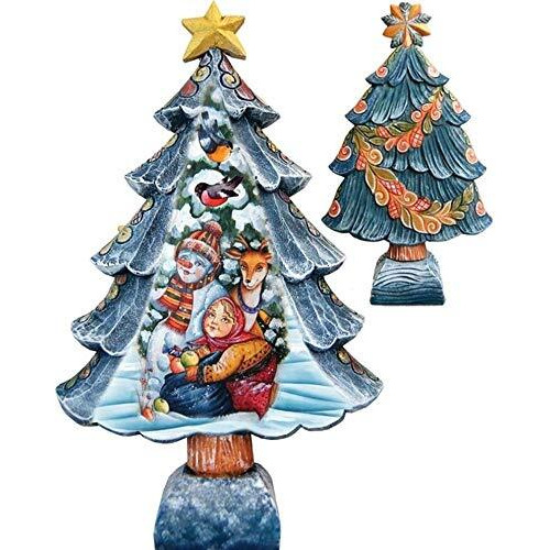 gDeBrekht 588032 Medium christmas Tree Santa With Kids