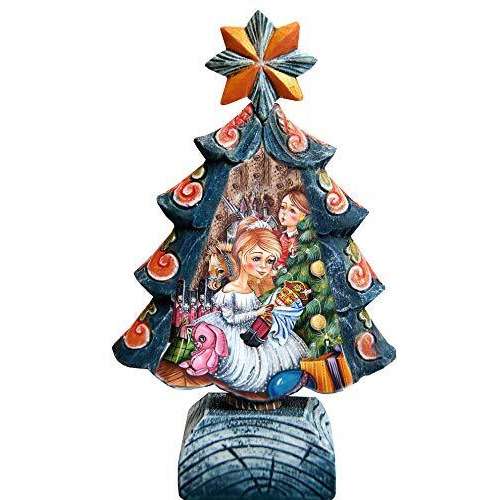 gDeBrekht 588053 Nutcracker Tree Figurine- Small