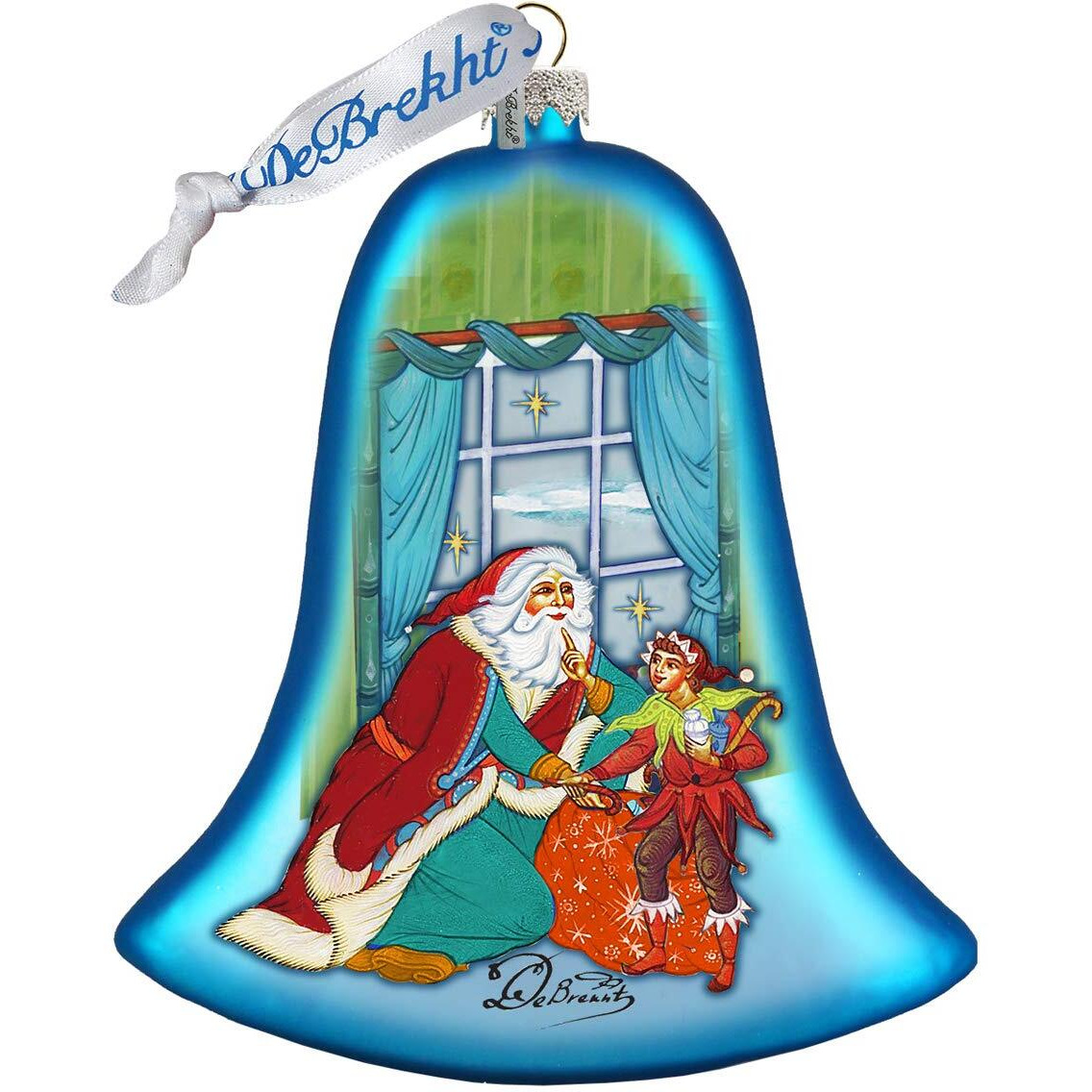 gDeBrekht 752-010 Night Before Xmas Bell Ornament