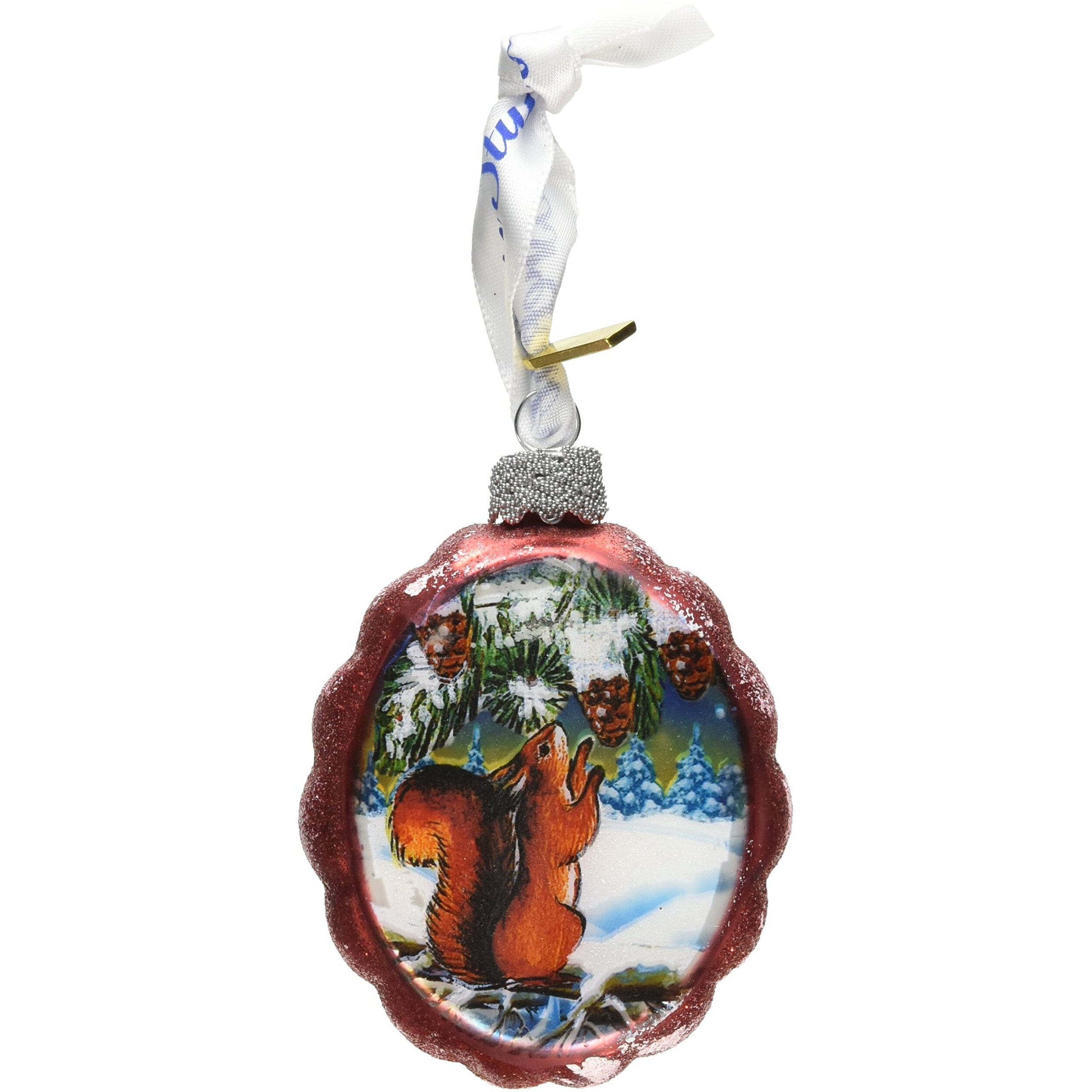 gDeBrekht 771027 Squirrel glass Ornament