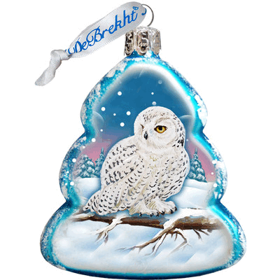 gDeBrekht 771028 Owl glass Ornament