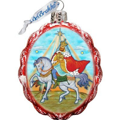 gDeBrekht 772015 Melchior Three Kings glass Ornament
