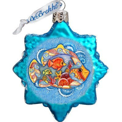 gDeBrekht 775477 Star coastal glass Ornament Star