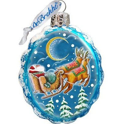 gDeBrekht 777384 Up Up And Away glass Ornament