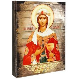 gDeBrekht 87038 Saint Barbara Icon Ornament