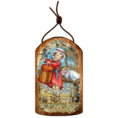 gDeBrekht 87044 Inspirational Icon Drummer Wooden Ornament