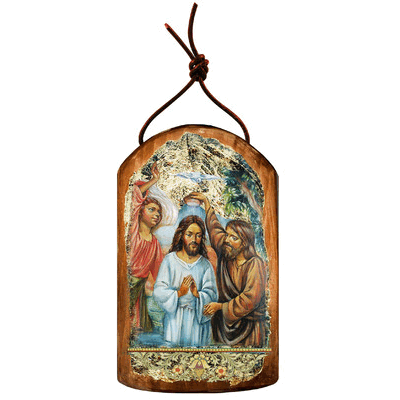 gDeBrekht 87043 Inspirational Icon chrisaintening Wooden Ornament