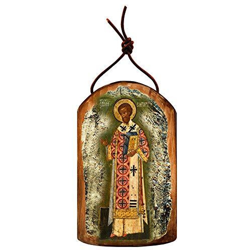 gDeBrekht 87054 Inspirational Icon Saint chrysostom Wooden Ornament
