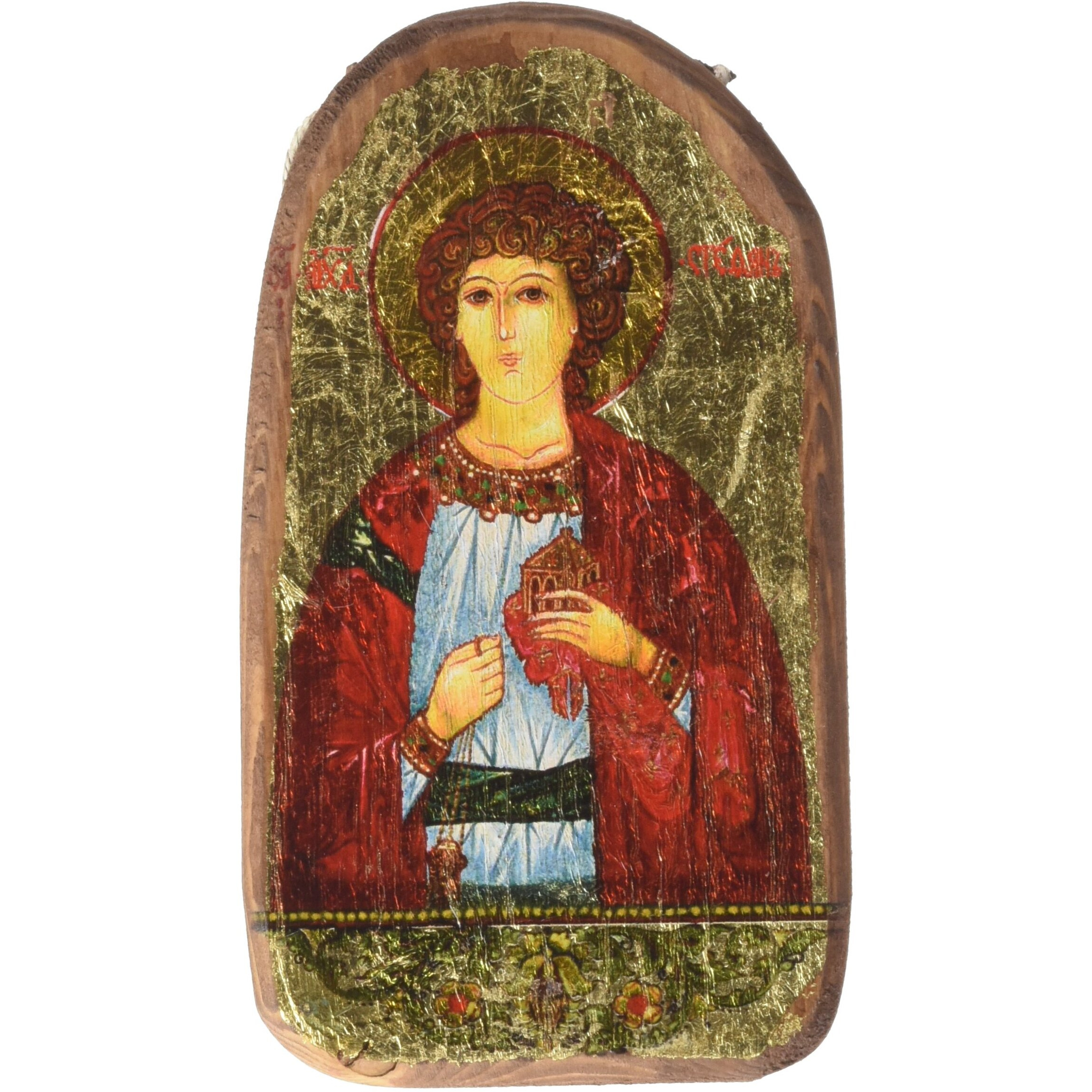 gDeBrekht 87056 Inspirational Icon Saint Stephen Wooden Ornament