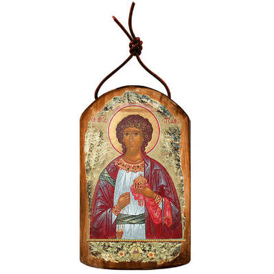 gDeBrekht 87056 Inspirational Icon Saint Stephen Wooden Ornament