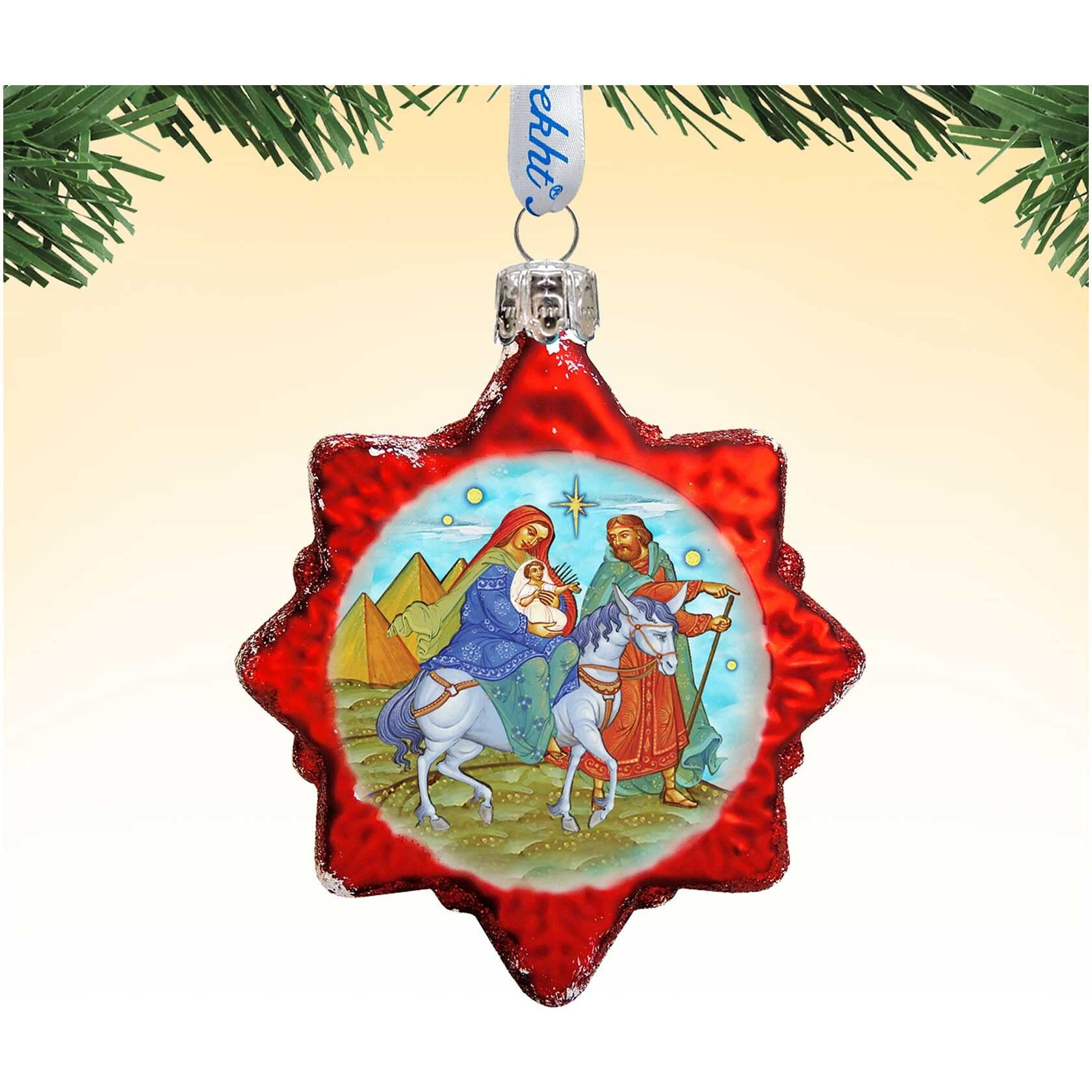 gDeBrekht 772021 Nativity glass Ornament