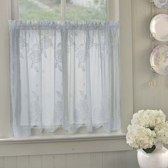 Downton Abbey 6295S-6024 Hydrangea 60 x 24 in Tier  Sky