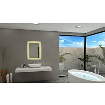 Paris Mirror REcT24323000 24 x 32 in Rectangle LED BackLights Mirror with 3000K