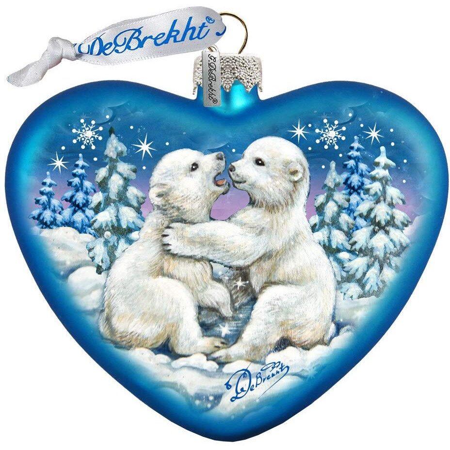 gDeBrekht 753-010 Polar cubs Ornament