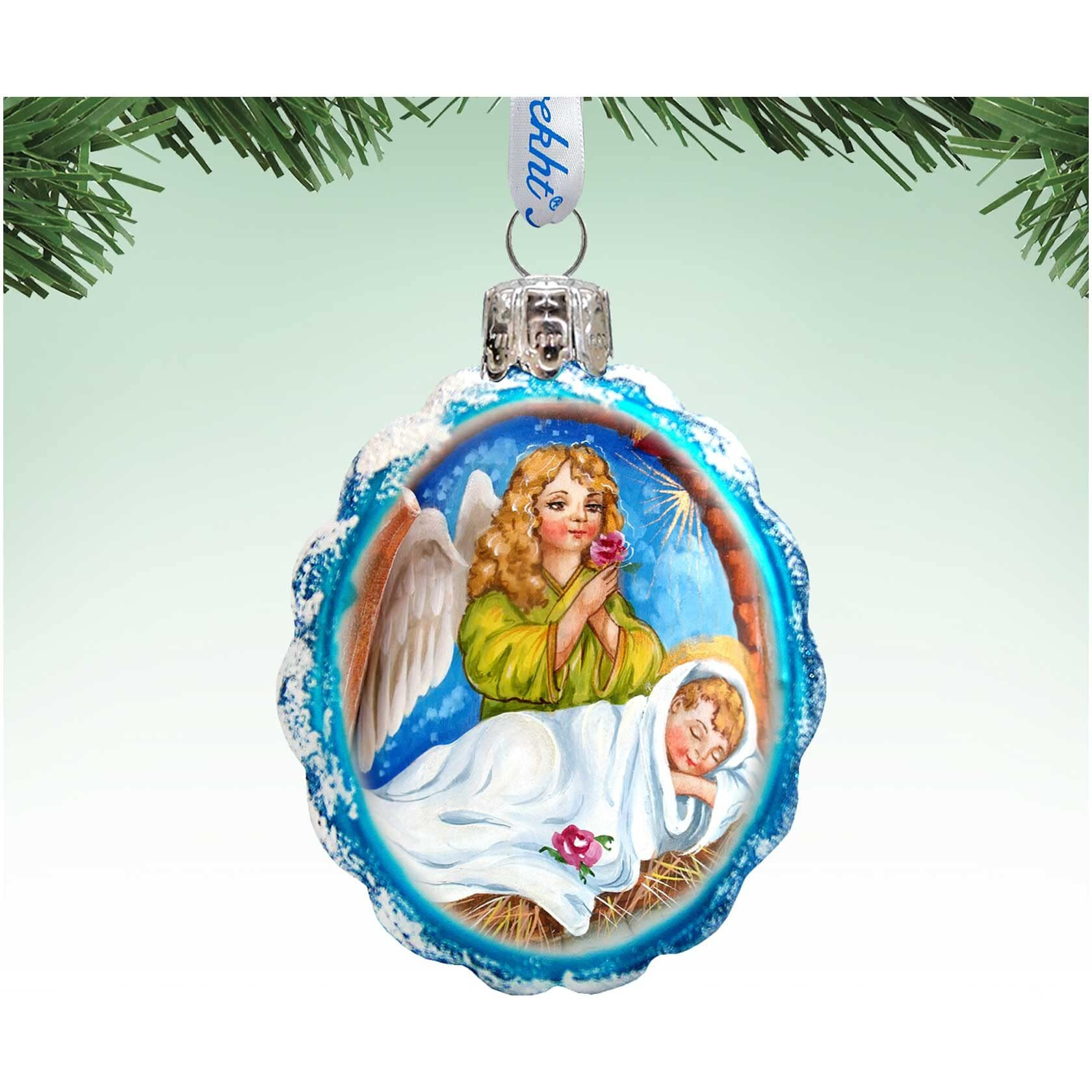 gDeBrekht 773028 Watching Over You Angel Ornament