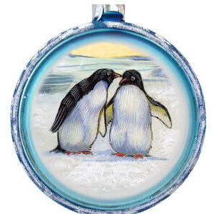 gDeBrekht 764-015 Penguins c-Ball Ornament