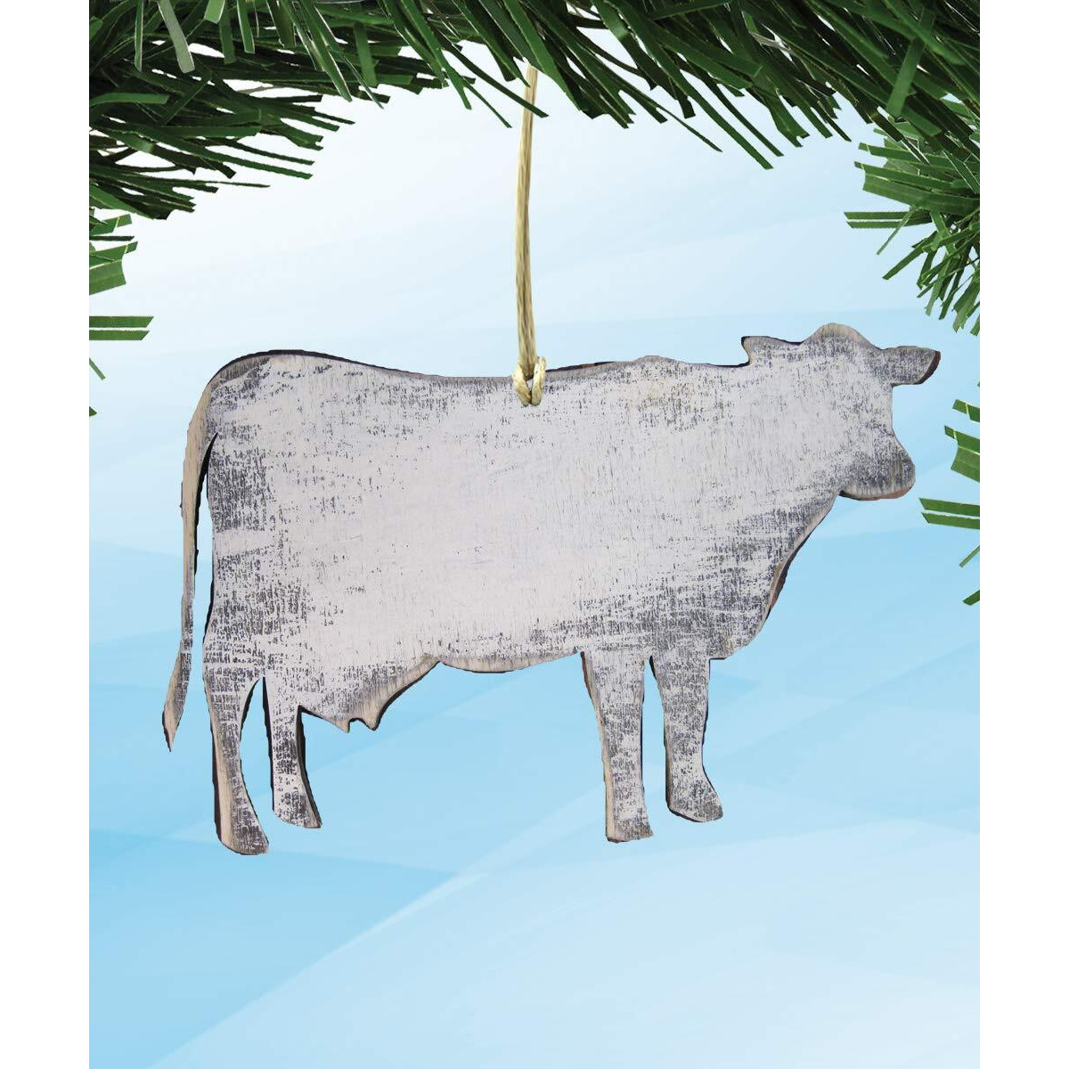 Designocracy 99136-M cow Wooden Magnet