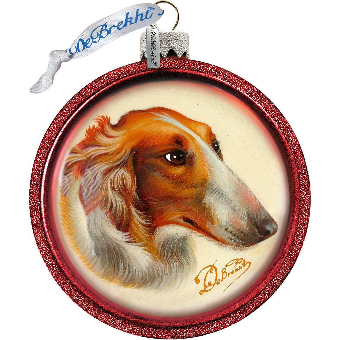 gDeBrekht 764-019 Best Friend Dog c-Ball glass Ornament