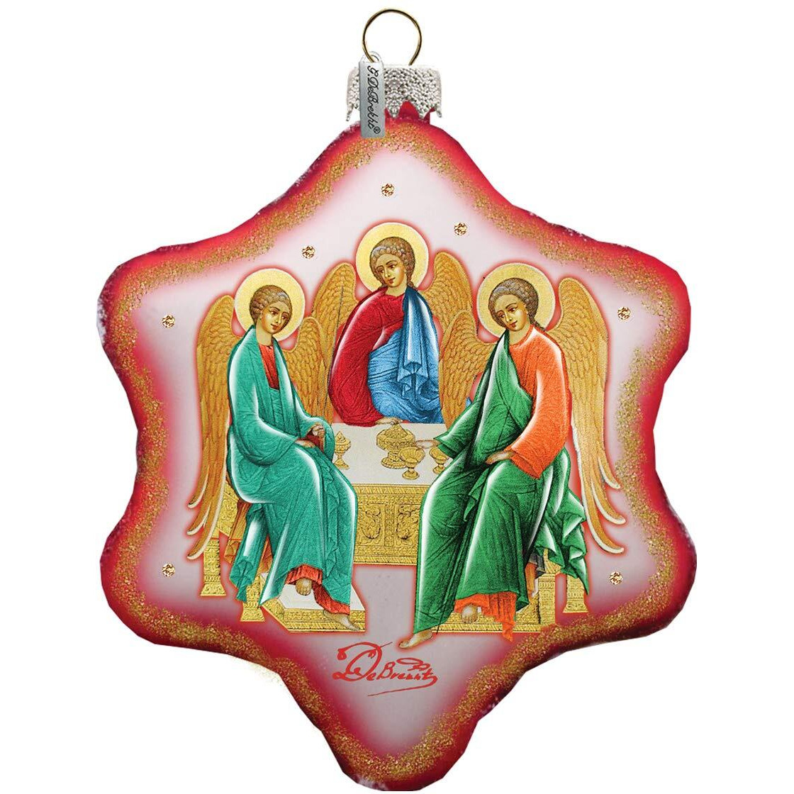 gDeBrekht 754-031 Trinity Snowflake Ornament