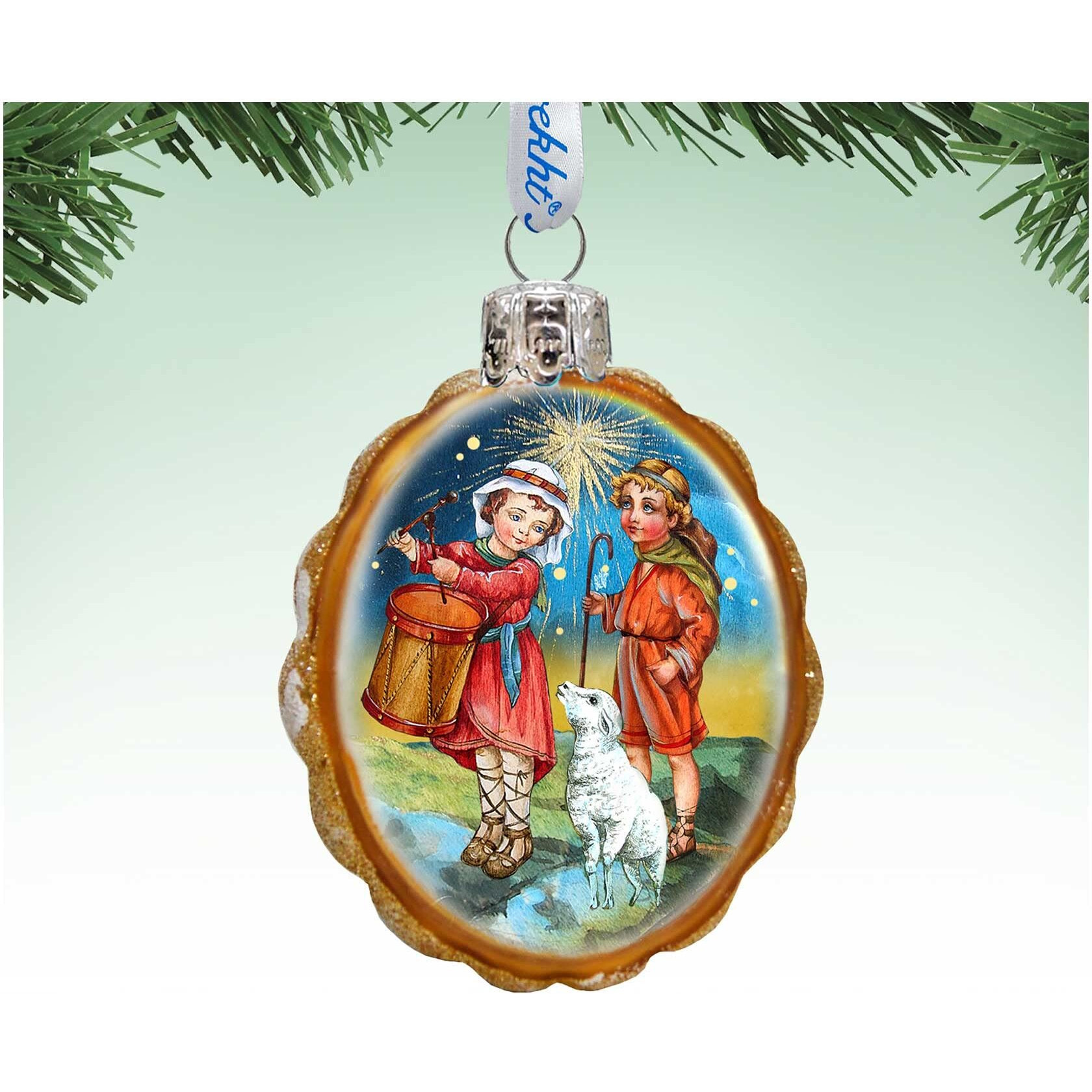 gDeBrekht 772074 Drummer & Shephard Boy Ornament