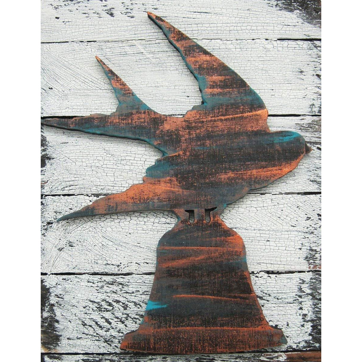 Designocracy 99414-O Bird Wooden Ornament