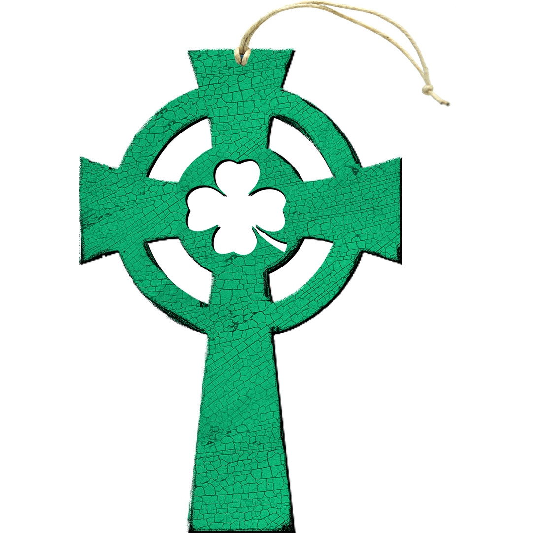 Designocracy 99751-M celtic cross Wooden Magnet