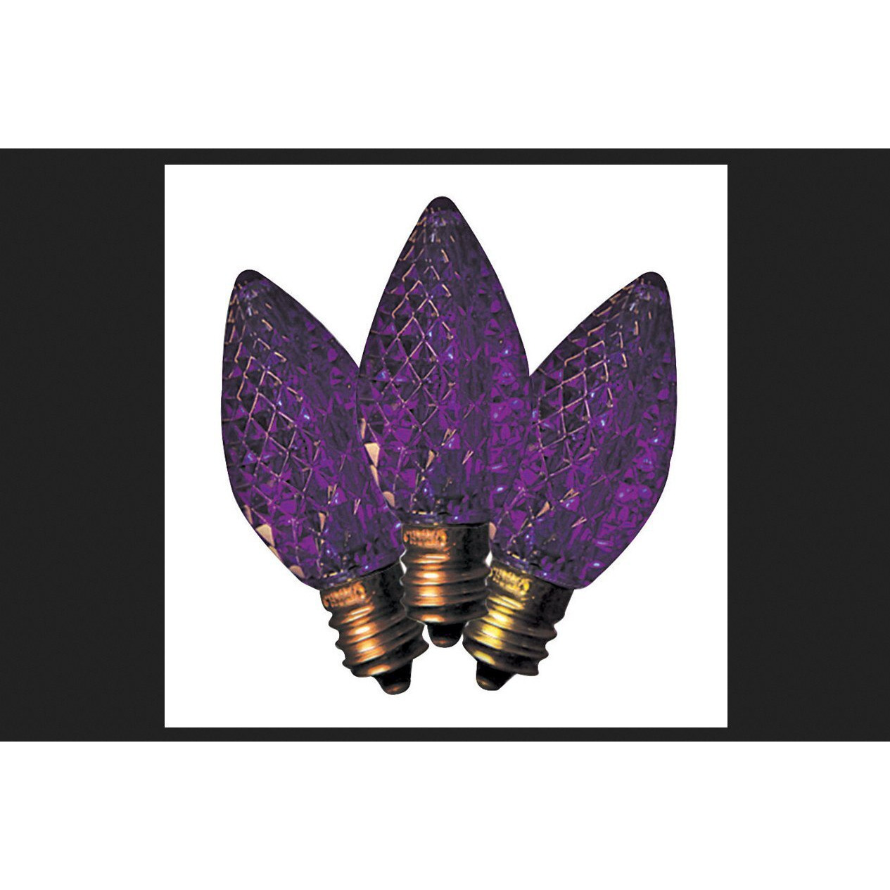 Holiday Bright Lights BU25LEDFc7-TPLA BX25 christmas c7 LED Replacement Bulb  Purple