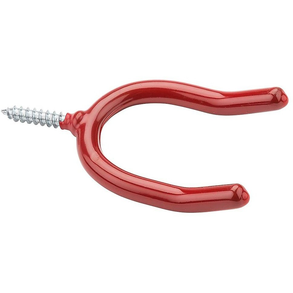 National Manufacturing Spectrum Brands HHI 218953 Vinyl coated Double Screw Hook  Red