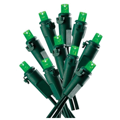 celebrations 47984-71 100 count LED green Micro Light Set