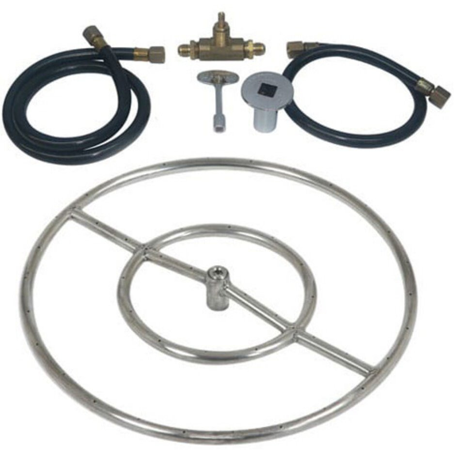 Tretco OBRSS-BK1-18-Ng 18 in Stainless Steel Ring Kit  Natural gas