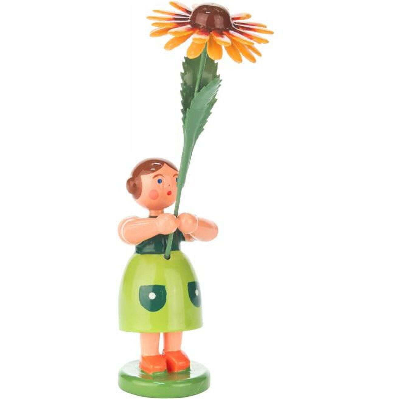 Alexander Taron 013-2010 Dregeno Easter Ornament green Flower girl