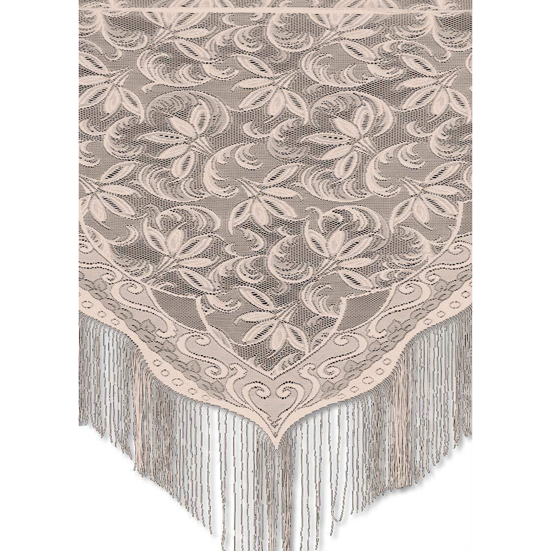 Heritage Lace ALP-BH 62 x 72 in crimson Allure Poncho  Blush