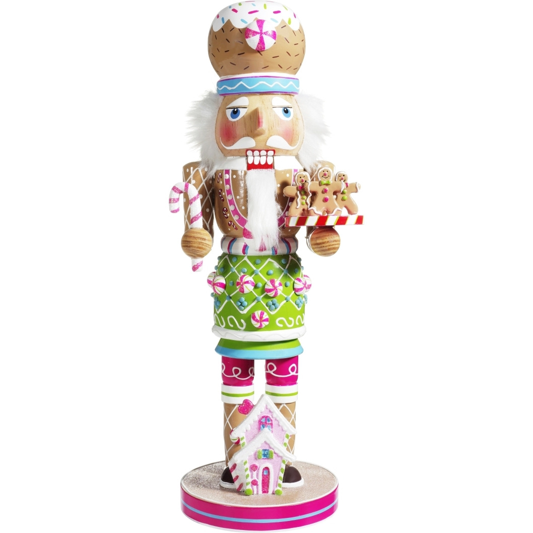 Kurt S Adler c5882 16 in Wooden gingerbread Nutcracker