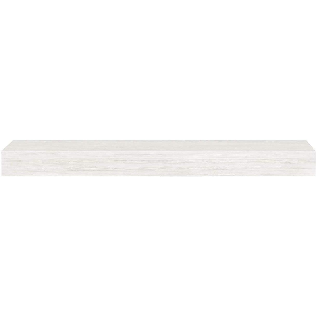 Pearl Mantels Nc-72 WHITEWASH  Patented Non-combustible 72 inch length Whitewash finish fiberglasscement aggregate shelf