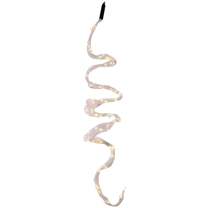 Kurt S Adler UL2605WWW 120-Light Warm White Fuzzy Multi Strand LED Set