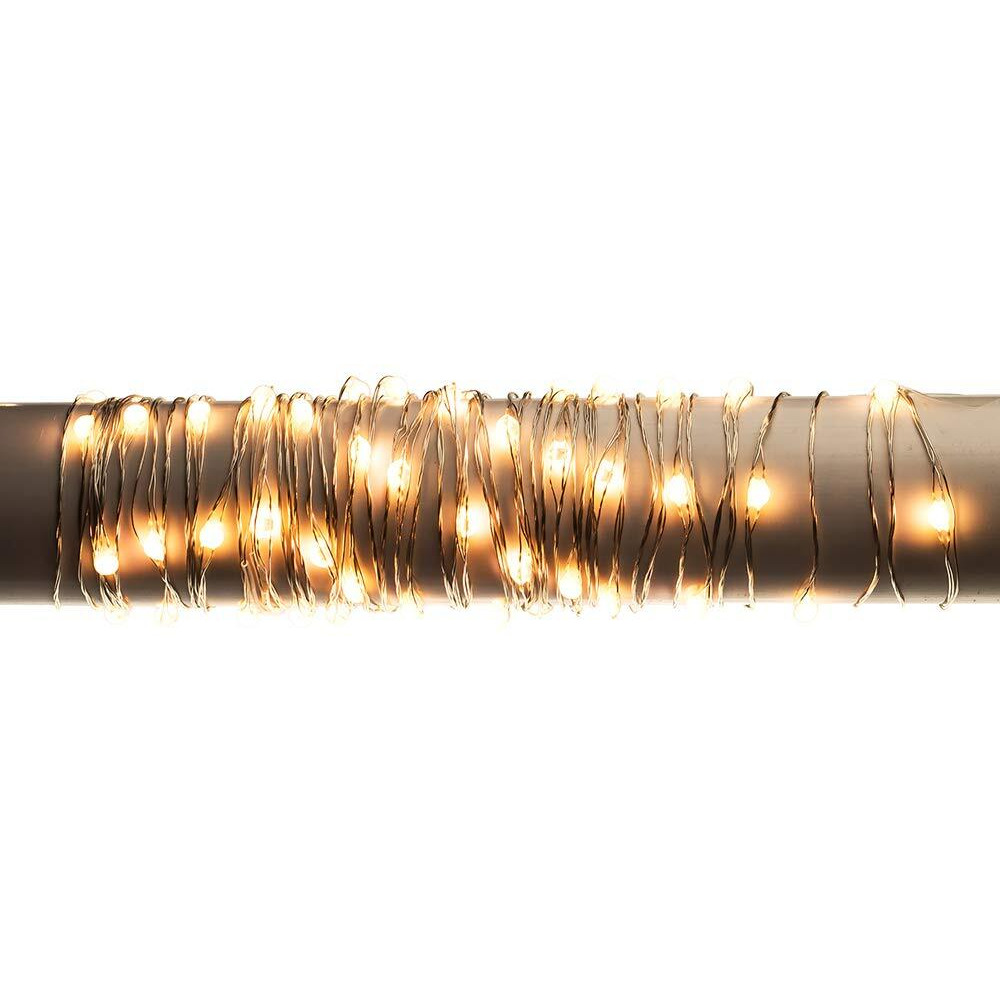 Kurt S Adler UL2317 200-Light Warm White LED Rice Lights