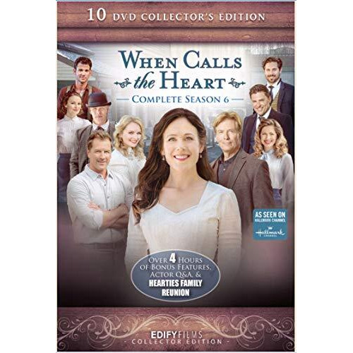 Edify Films 149250 DVD-When calls the Heart complete Season 6 collectors Edition - 10 DVD