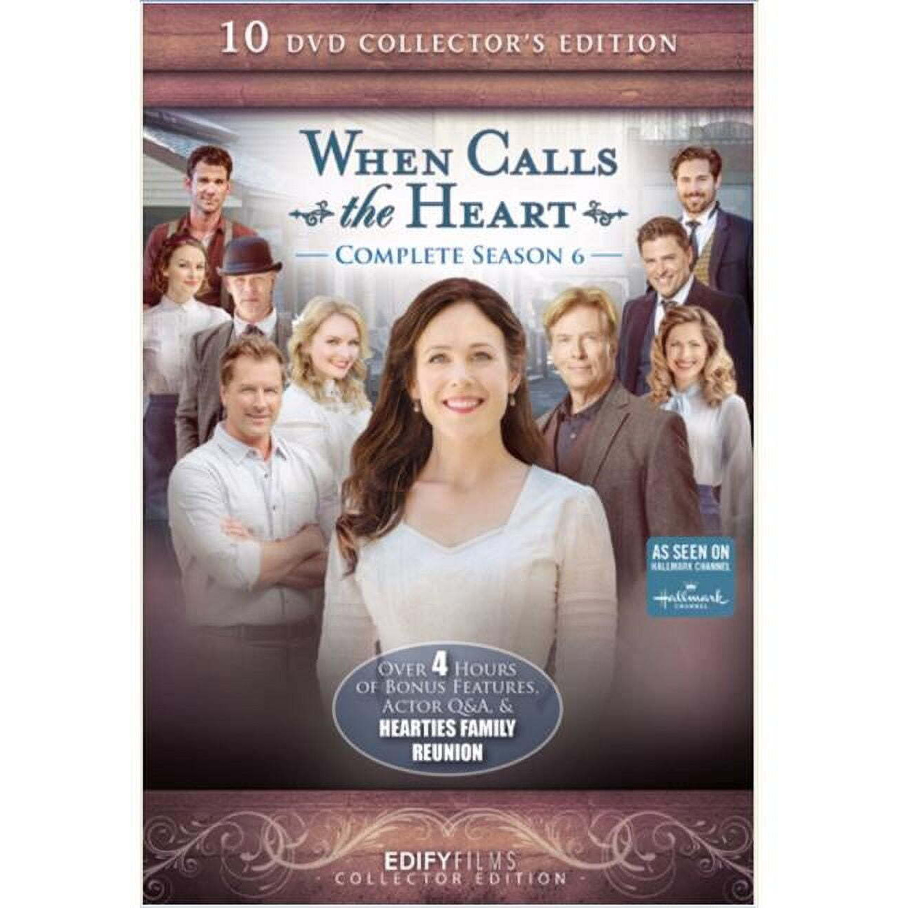 Edify Films 149250 DVD-When calls the Heart complete Season 6 collectors Edition - 10 DVD