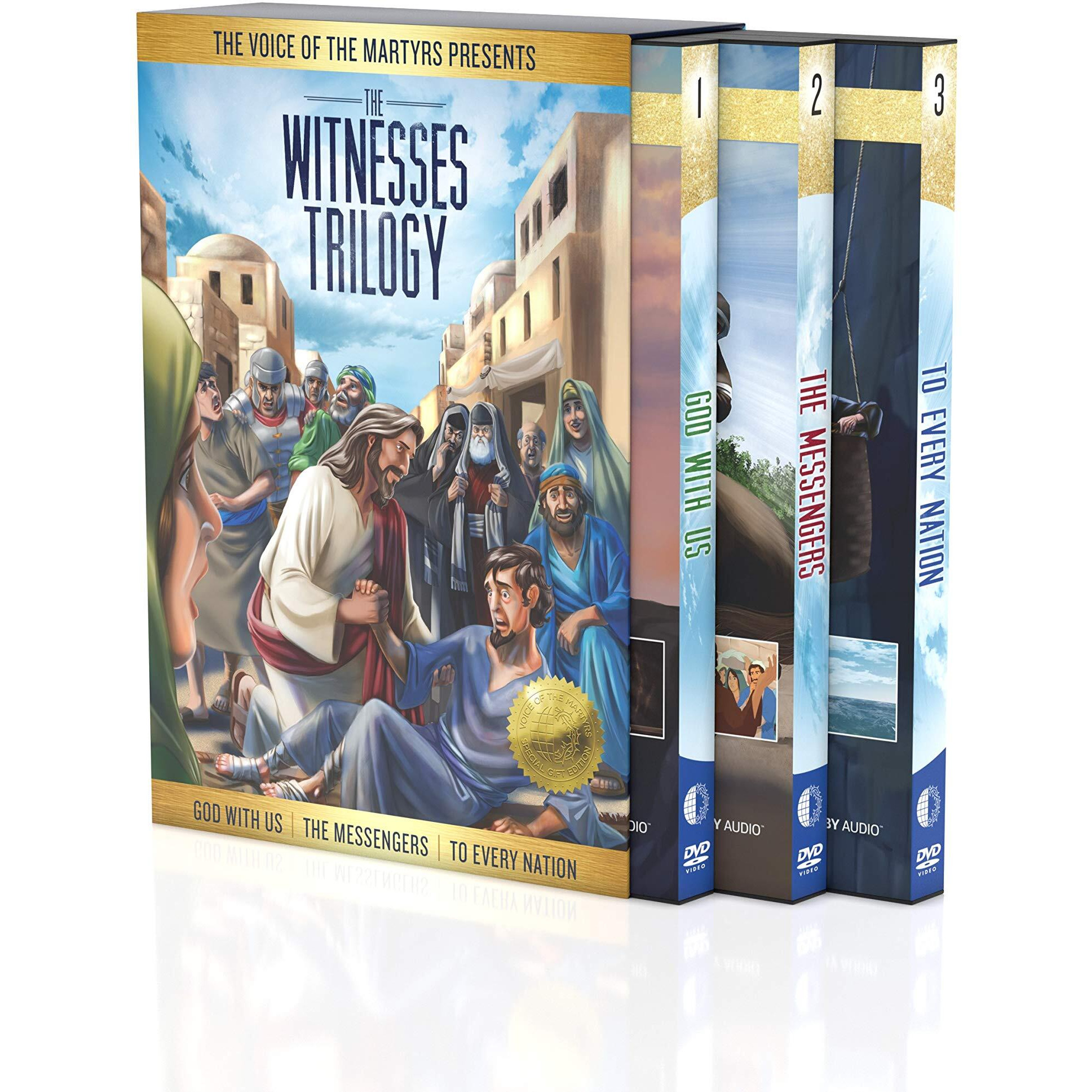 Voice of the Martyrs 159050 Boxed Set-The Witness Trilogy DVD Set