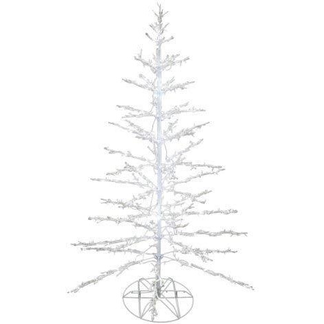 Santas Best 251518 50 in 5 mm Illuminated Twinkling Bare Branch Wall Tree  Brown Tree