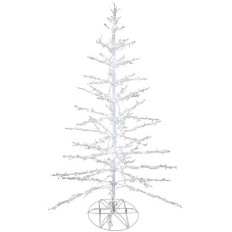 Santas Best 251517 40 in Illuminated Twinkling Bare Branch Wall Tree  Multi LED Lights
