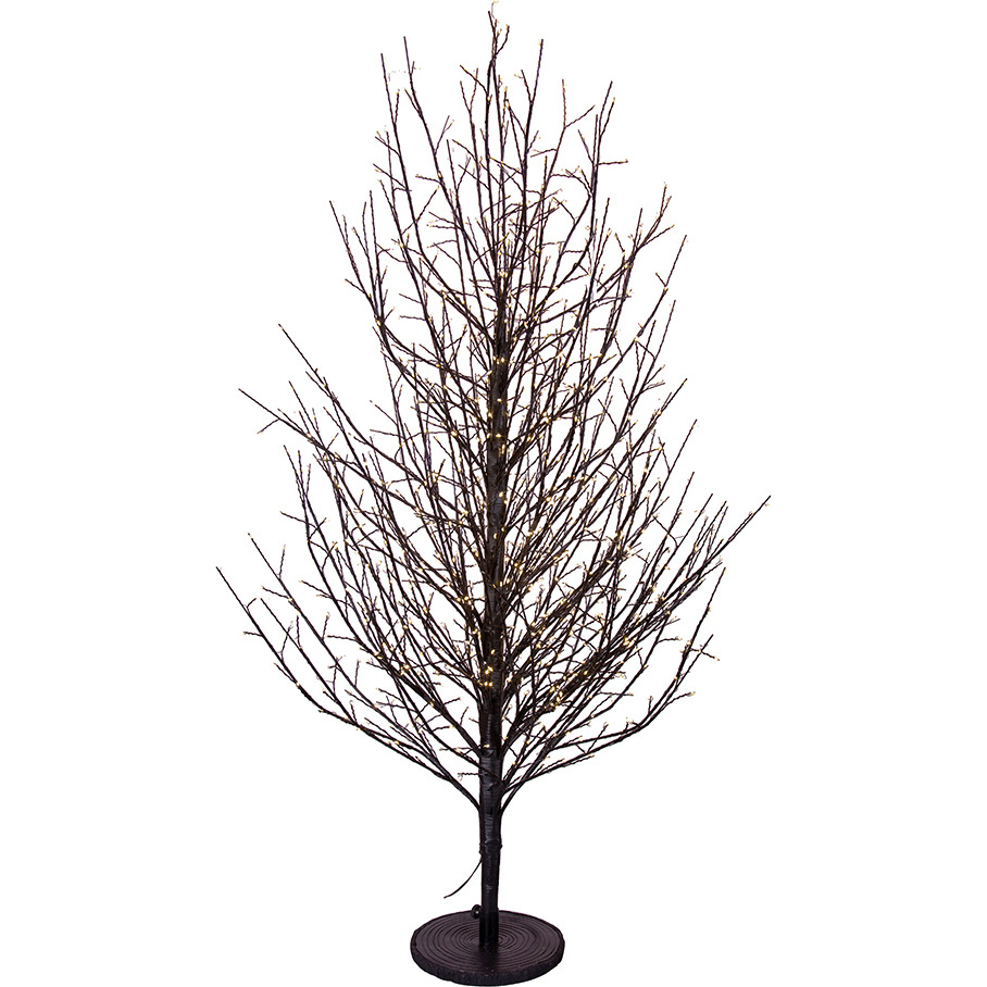Kurt S Adler TR3252WW 4 ft Dark Brown Twig Tree with 1000 Warm White cluster Lights
